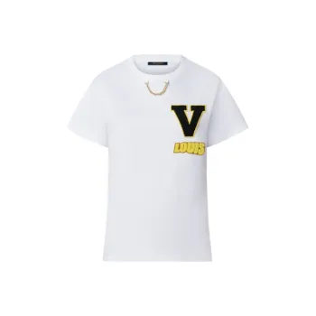 LOUIS VUITTON LOUIS VUITTON Patch Varsity T Shirt