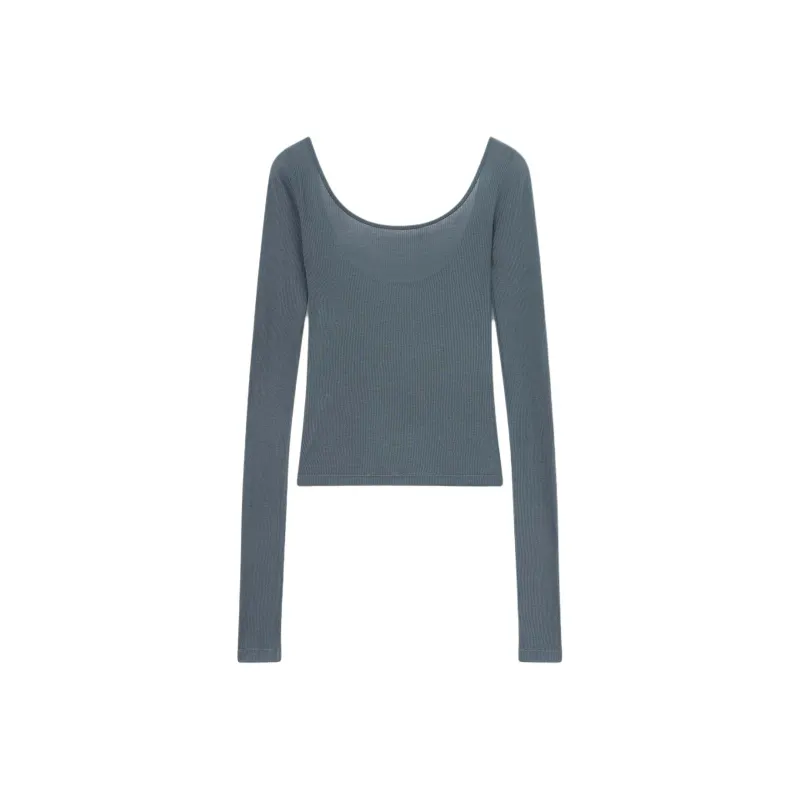 Halfboy Regular T Shirt Women's Dark Gray-0
