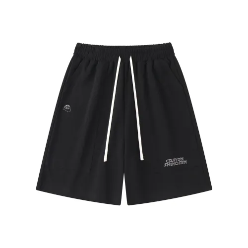 DoraemonA Casual Pants Unisex Black