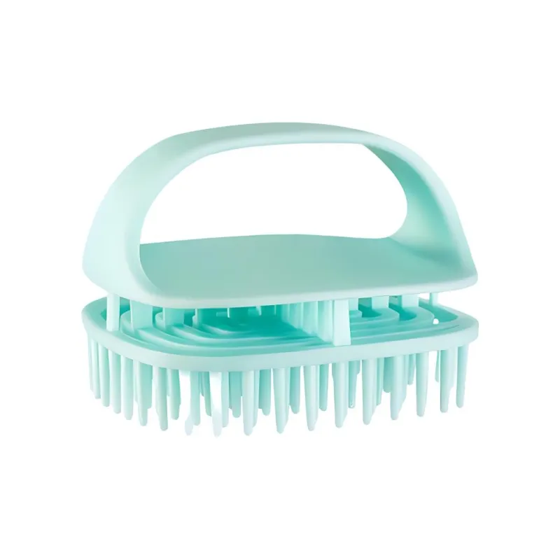 Gentle Welcome Japanese Silicone Handheld Scalp Cleanser Massage Brush Clean The Scalp-4