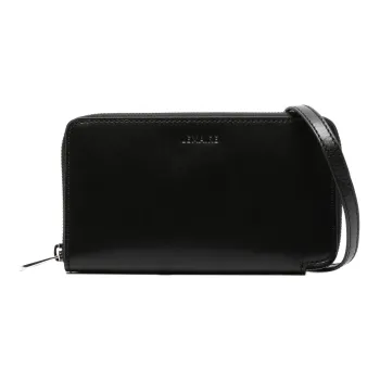 Lemaire Calfskin Wallet Women's Black