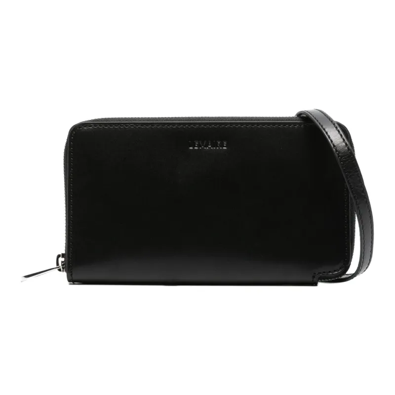 Lemaire Calfskin Wallet Women's Black-0