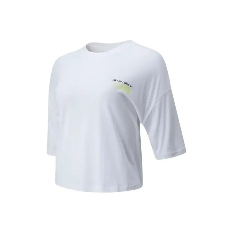 New Balance T Shirts Women's Gray-0