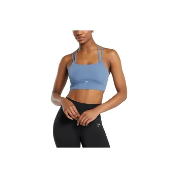 GYMSHARK Tank Tops Women's Blue