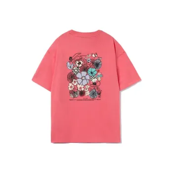 LINING Sports Fashion Collection T Shirts Women's Tea Rose Red
