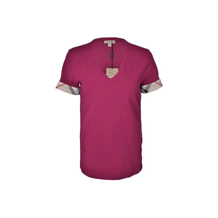 Burberry FW21 T Shirt Women's Rose Red-0