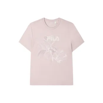 FILA T-Shirt Women's Ruffled Pink