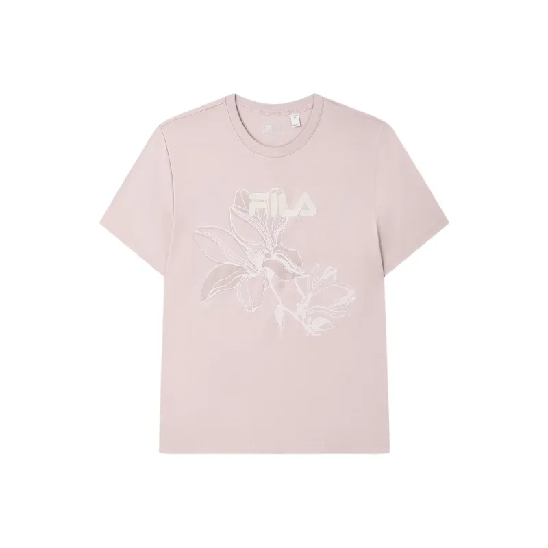 FILA T-Shirt Women's Ruffled Pink-0