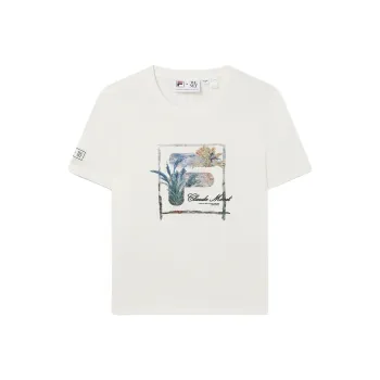 FILA Regular T Shirt Women's Porcelain White