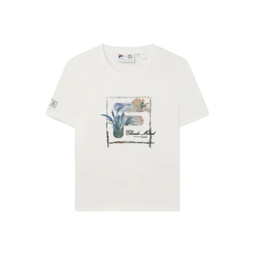FILA Regular T Shirt Women's Porcelain White