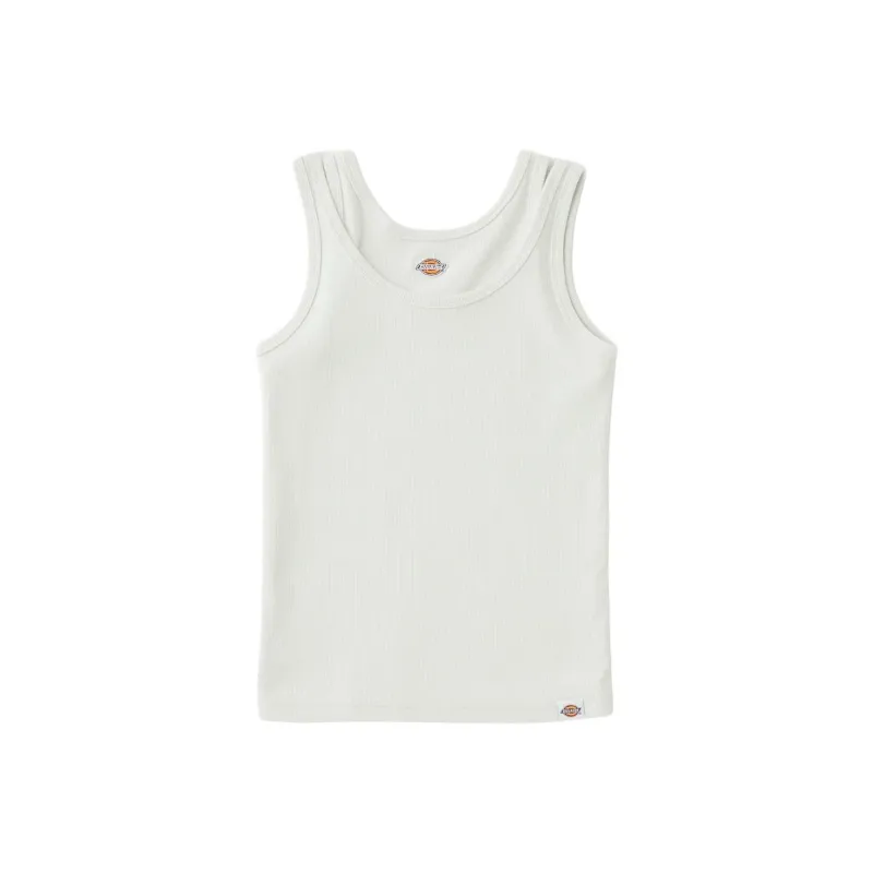 Moussy X Dickies MOUSSY Collaboration Tank Tops Women's White-0