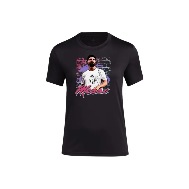 Adidas Messi Series T-Shirt Women's Black-0