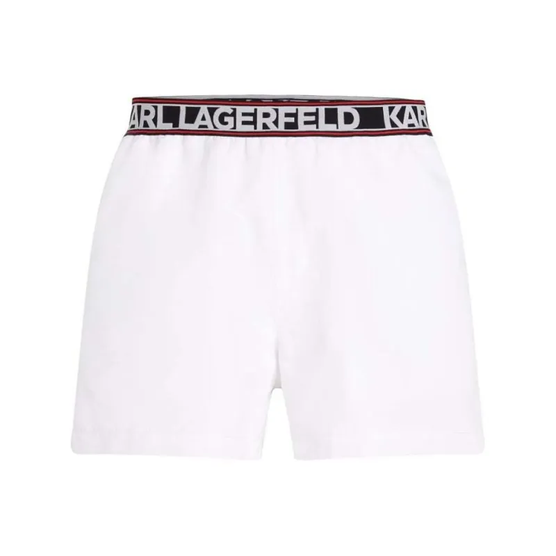 KARL LAGERFELD / Karl Lagerfeld Jeans Essential Logo print Swim Shorts-0