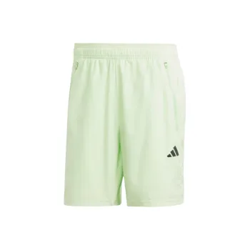 Adidas TRAIN ESSENTIALS WOVEN TRAINING SHORTS Casual Shorts Men's Half Green Spark / Black