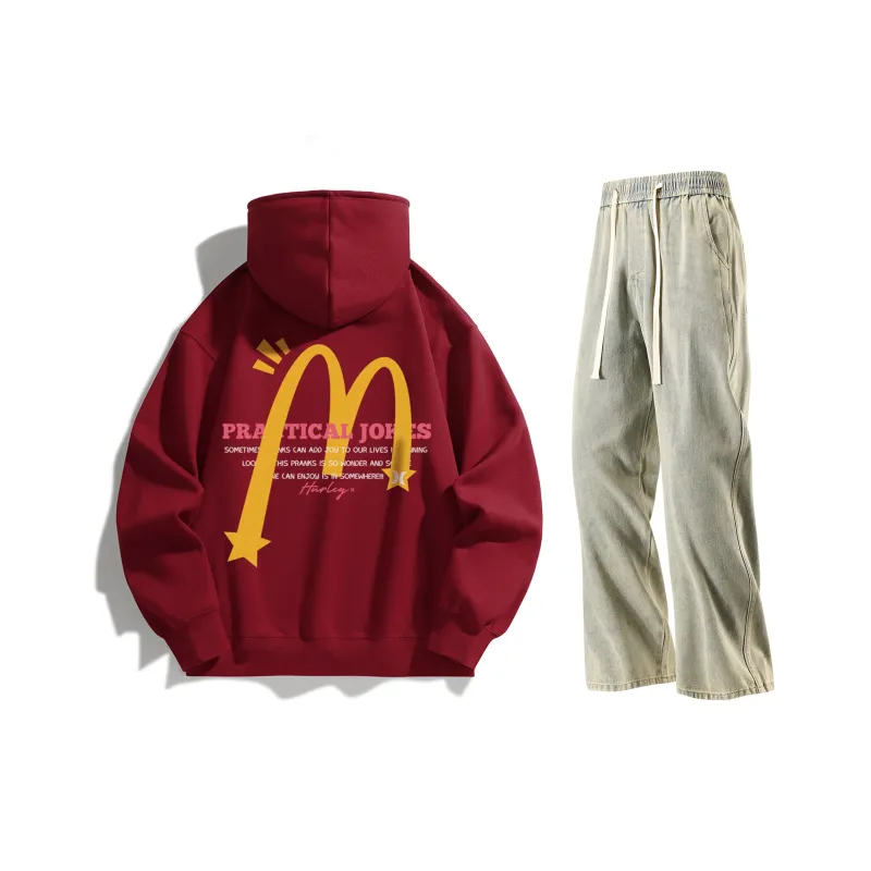 Hurley Sweatshirt Sets Unisex-44