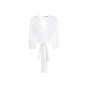 RED VALENTINO Crop Tops Women's White