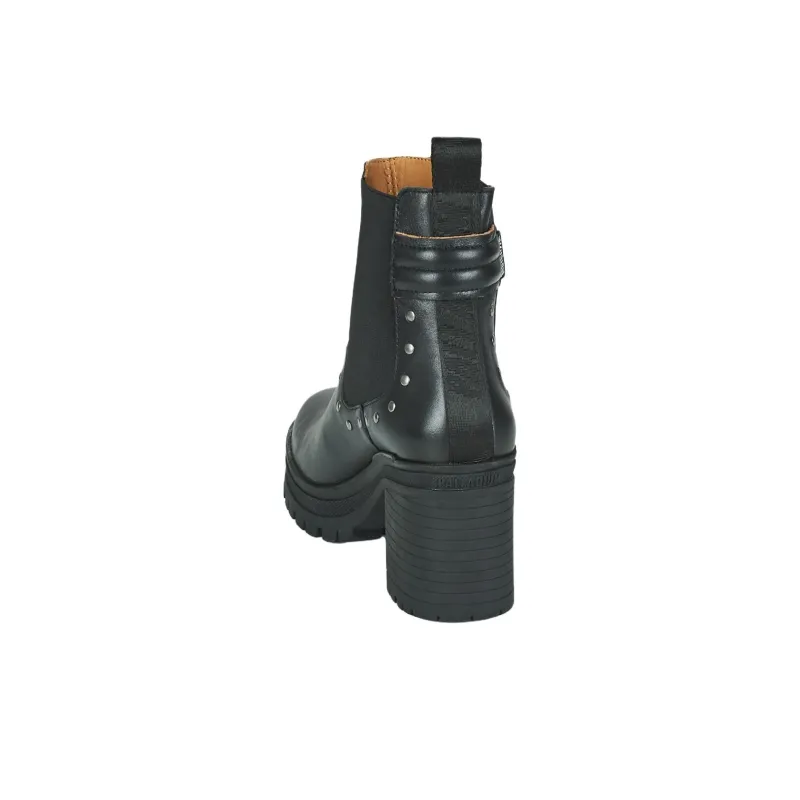 Palladium Short Chelsea Boots Women's Black-3