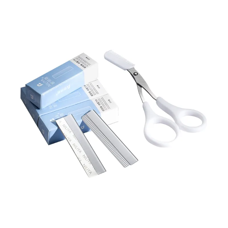 NILIYA Anti Gouging Eyebrow Shaving Tool Eyebrow Razor Blade-4