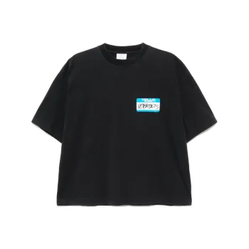 Vetements Name Tag Crewneck T Shirt