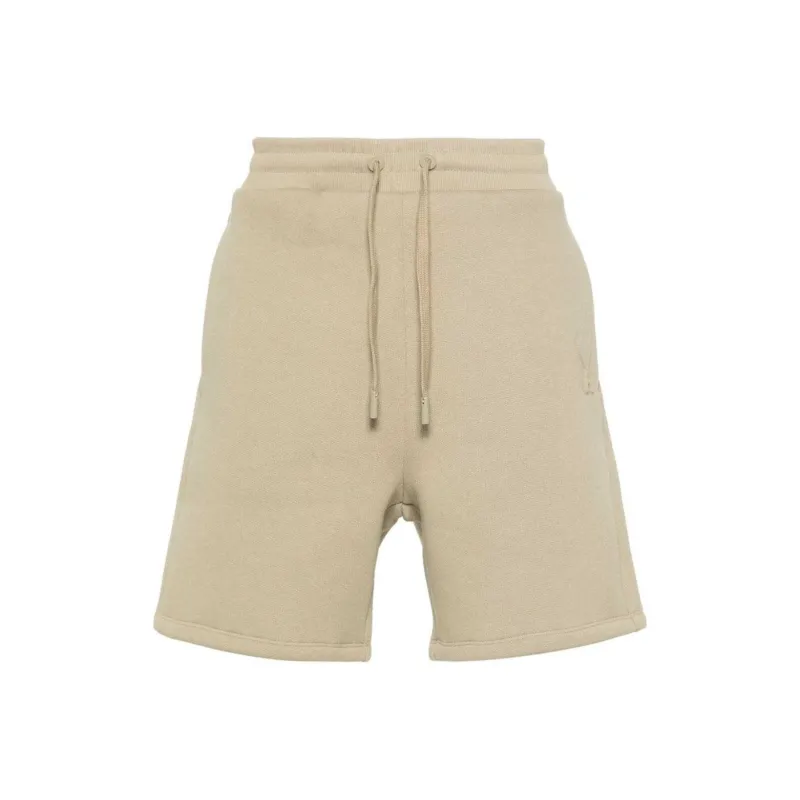 AMIPARIS Alexandre Mattiussi Logo Embroidered Drawstring Knitted Shorts-0
