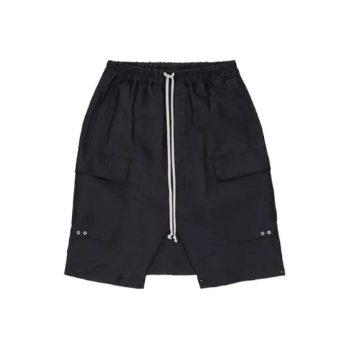 RICK OWENS/RO SS23 Sports Shorts Men's Black