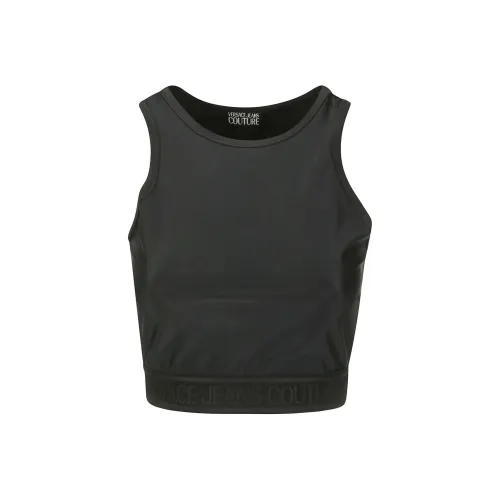 VERSACE JEANS COUTURE Logo Underband Racerback Top