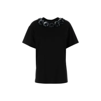 MaxMara Gennaio Embellished Crewneck T Shirt