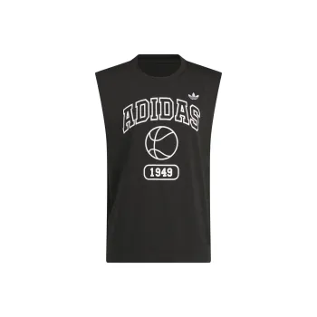 Adidas Originals TopGender Neutral Basketball Jersey Unisex Black/White