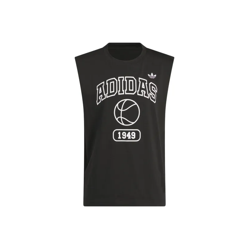 Adidas Originals TopGender Neutral Basketball Jersey Unisex Black/White-0