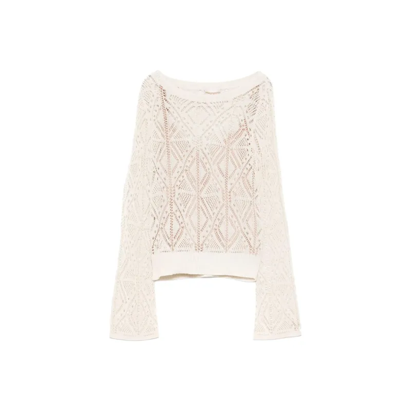 LIU·JO Crochet knit Top-0