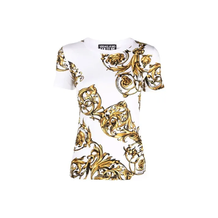 VERSACE JEANS COUTURE T Shirt Women's White-0