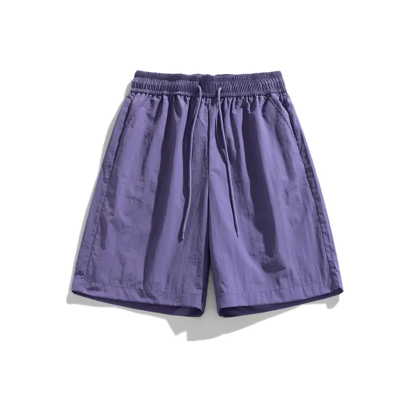 PUCCA Casual Shorts Unisex Purple-0