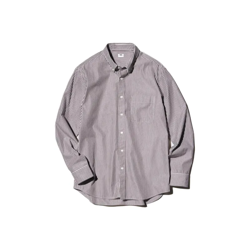 UNIQLO Shirts Unisex Burgundy-0
