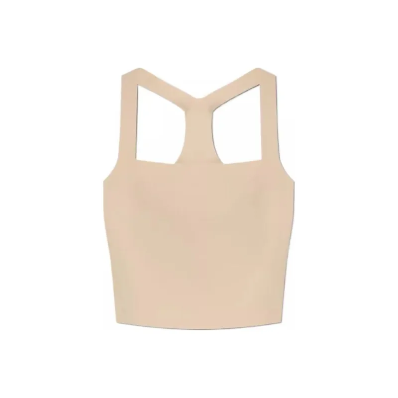 CULT GAIA Crawford Logo Plaque Knitted Top-0
