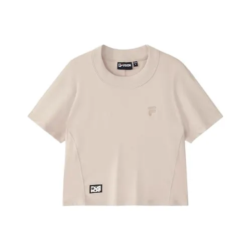 FILA FUSION WORKWEAR T Shirt Women's Spring Buckwheat