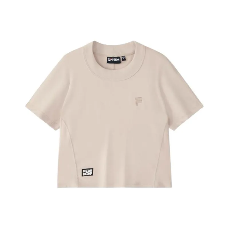 FILA FUSION WORKWEAR T Shirt Women's Spring Buckwheat-0