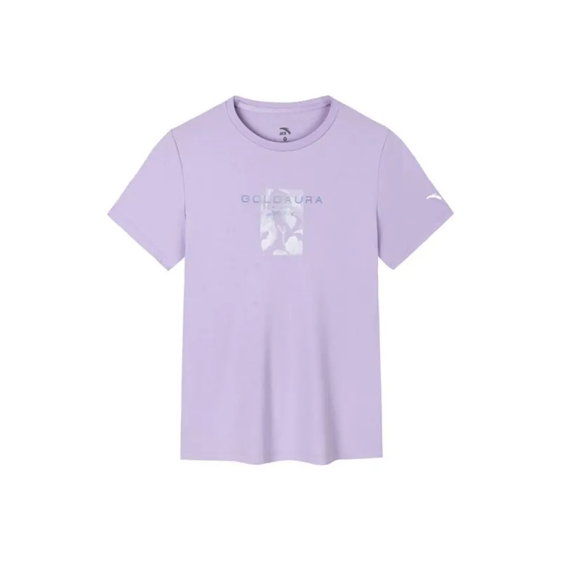 Anta Variety Training Collection T Shirt Women's Light Dusty Purple-0