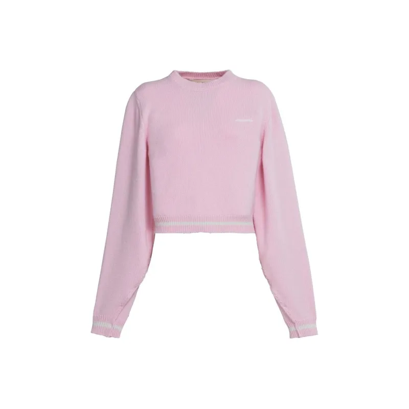 MARNI Logo Embroidered Crewneck Sweater-0