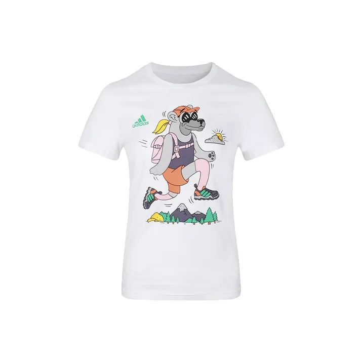 Adidas T Shirts Women's White-0