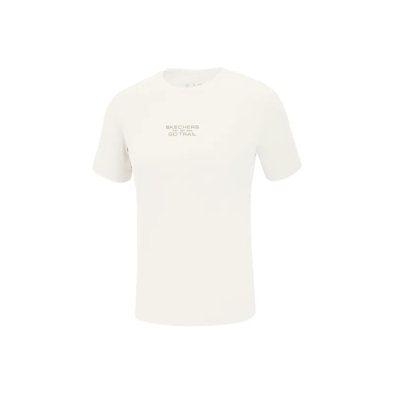 Skechers GO DRI T-Shirt Women's Marshmallow White-0