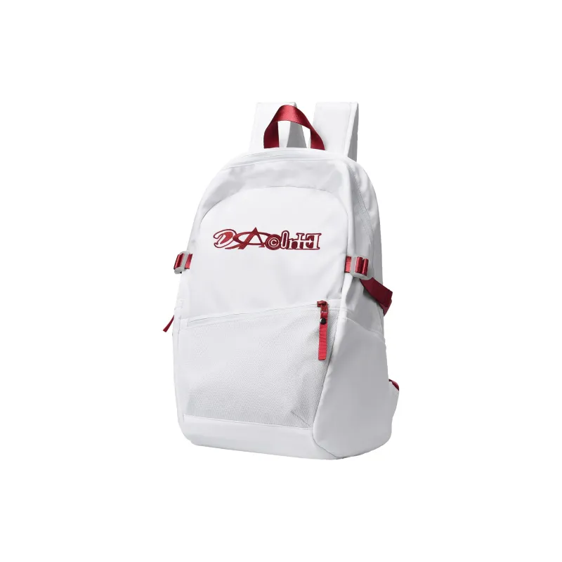 DRACONITE Polyester Student Backpack Regular Unisex White-28