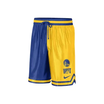 Nike Sports Shorts Men Yellow Blue Patchwork