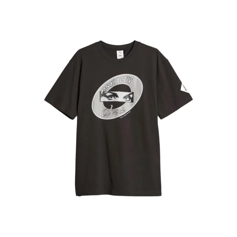 PUMA X P.A.M. Co branded Version T Shirts Women's Black-0