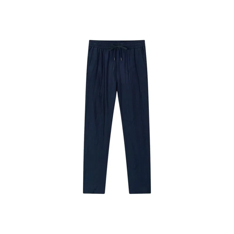 DEGAIA SS25 Casual Pants Men's Navy Blue-0