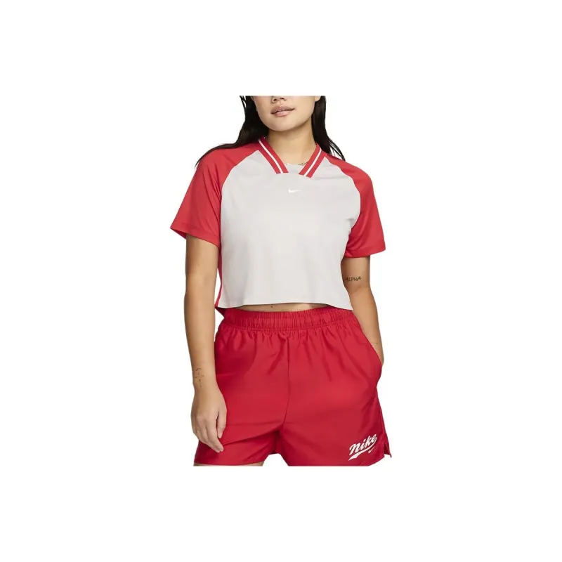 Nike Clothing T-Shirts Women's Red-0