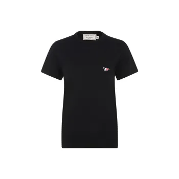 Maison Kitsuné Logo patch T shirt