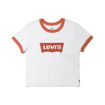 Levis Crop Tops Women's White