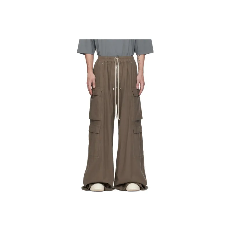Rick Owens DRKSHDW Casual Pants Men's Brown-0