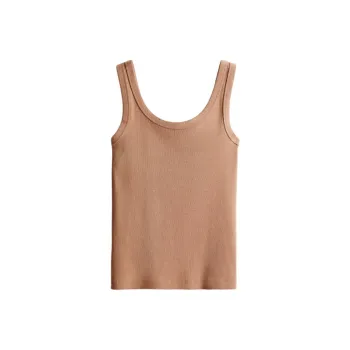 H&M Tank Tops Women's Beige