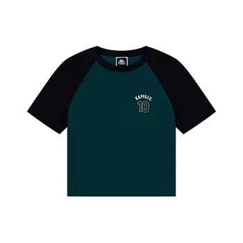 Kappa 1916 Series Summer T Shirt Women's Glass Green
